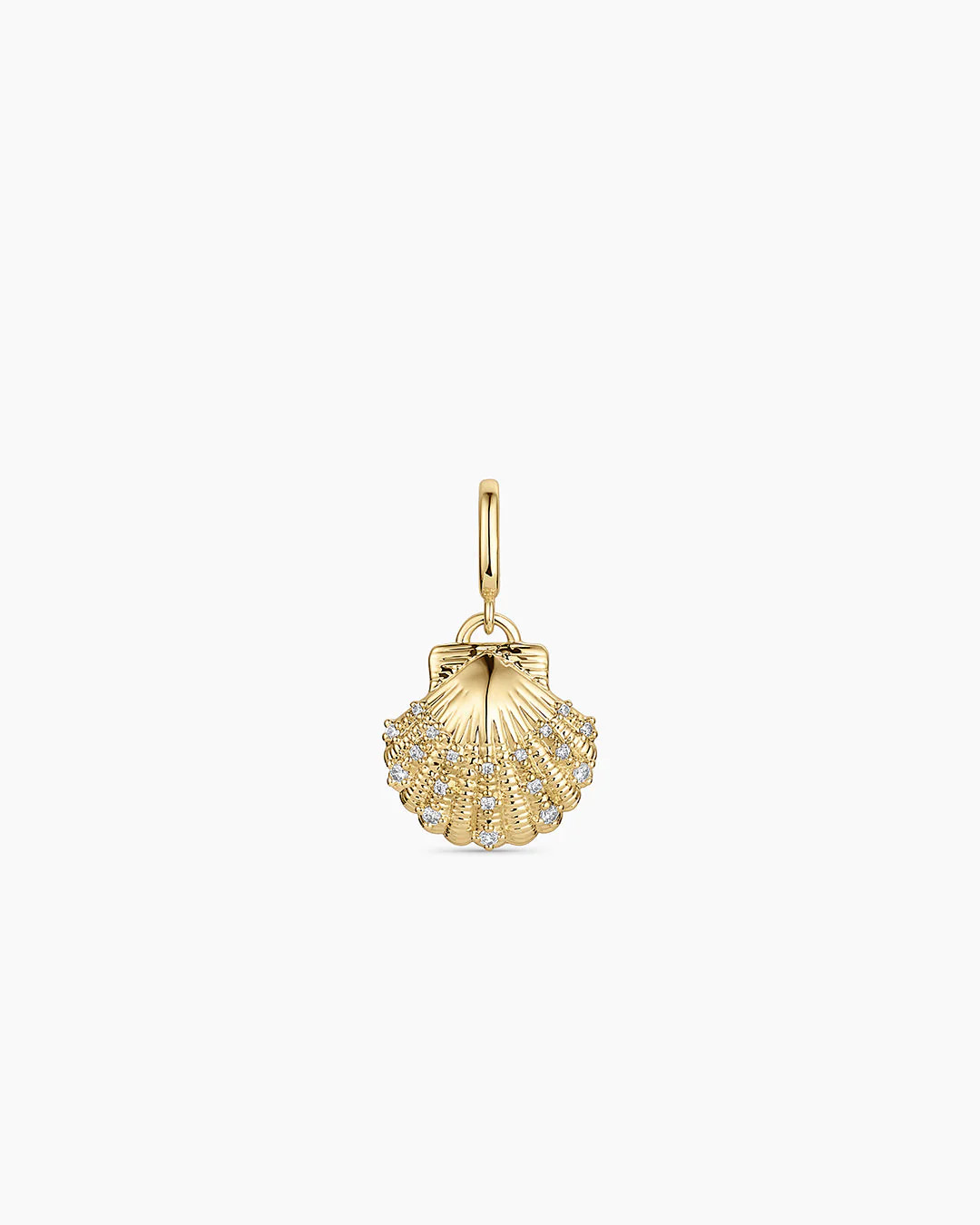 Shimmer Scallop Shell Parker Charm | gorjana