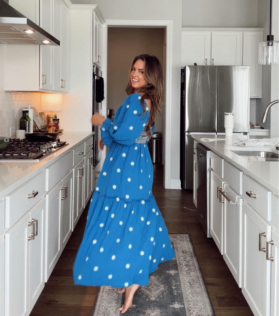 $30 Amazon embroidered maxi dress! Wearing a size small! Looks JUST like my Free People dress I wore all the time last year!

#LTKfindsunder50