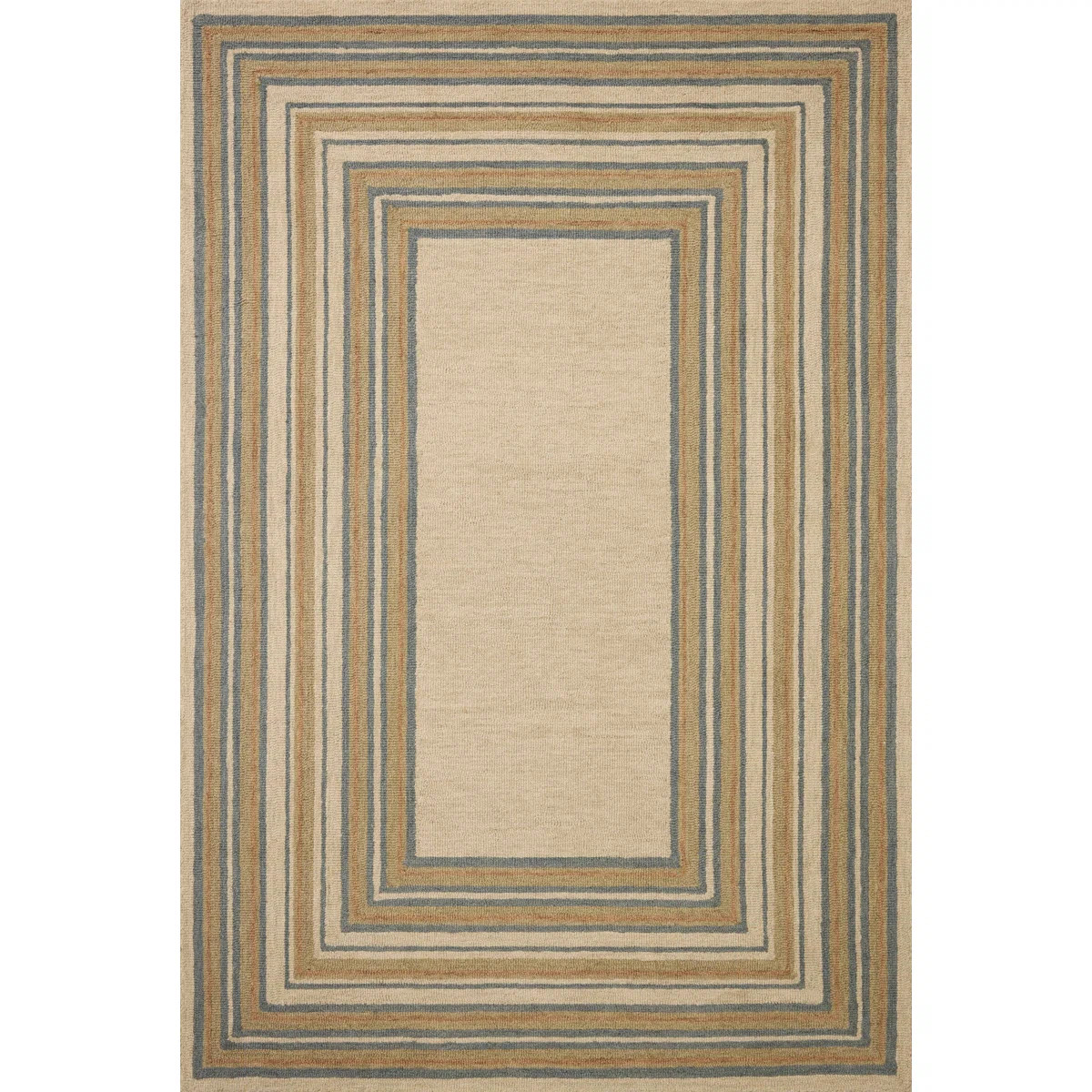 Chris Loves Julia x Loloi Alfie Natural / Multi Area Rug | Wayfair North America