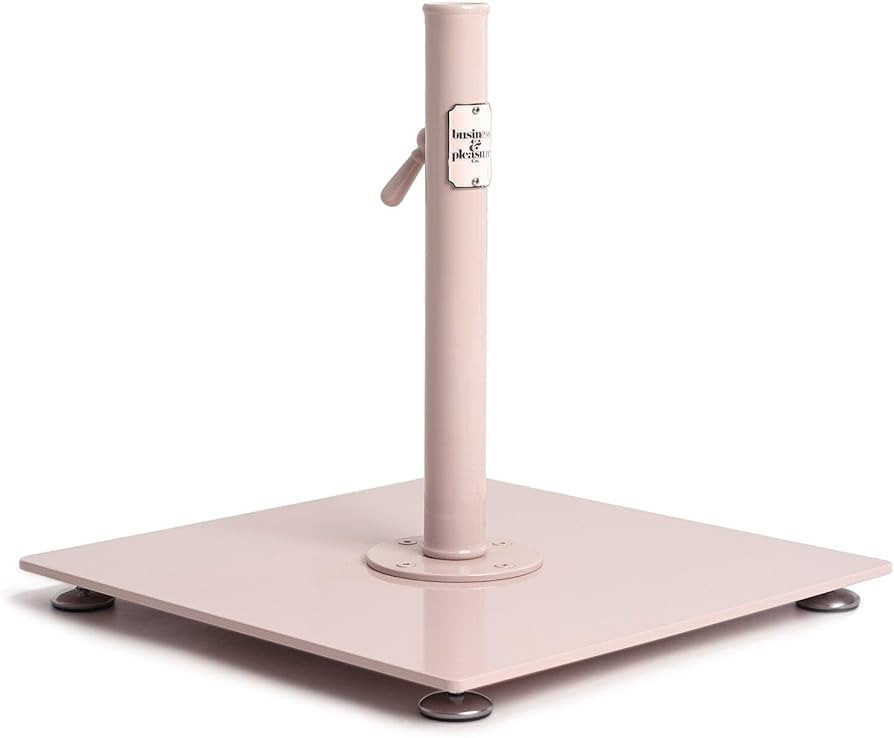 Business & Pleasure Co. Dusty Pink Umbrella Base - Perfect for The Patio Table or Pool - Heavy Ou... | Amazon (US)