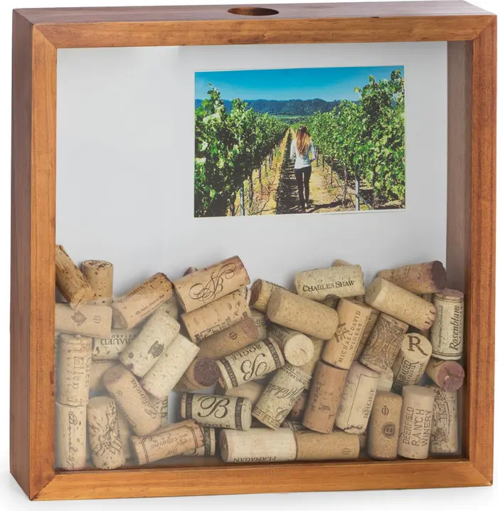 Bey-Berk Wine Cork Shadow Box | Nordstrom | Nordstrom
