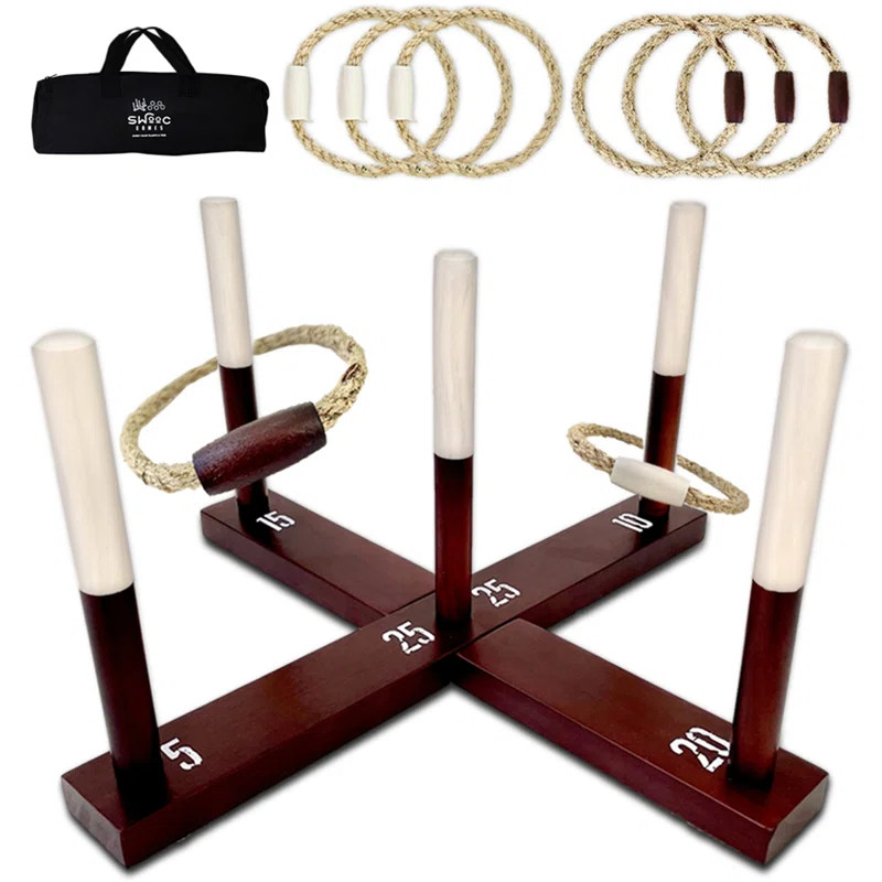 Rustic Ring Toss Outdoor Game | Wayfair North America
