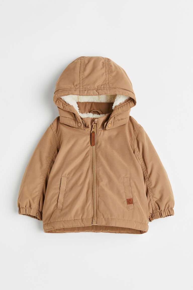 Water-repellent Jacket - Dusky green - Kids | H&M US | H&M (US + CA)