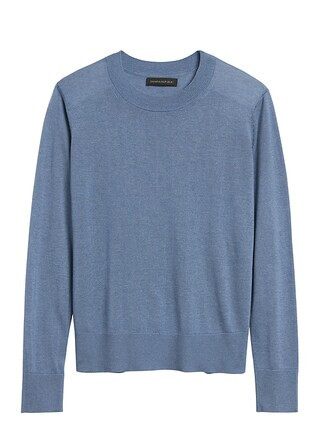 Silk Cashmere Relaxed Sweater | Banana Republic (CA)