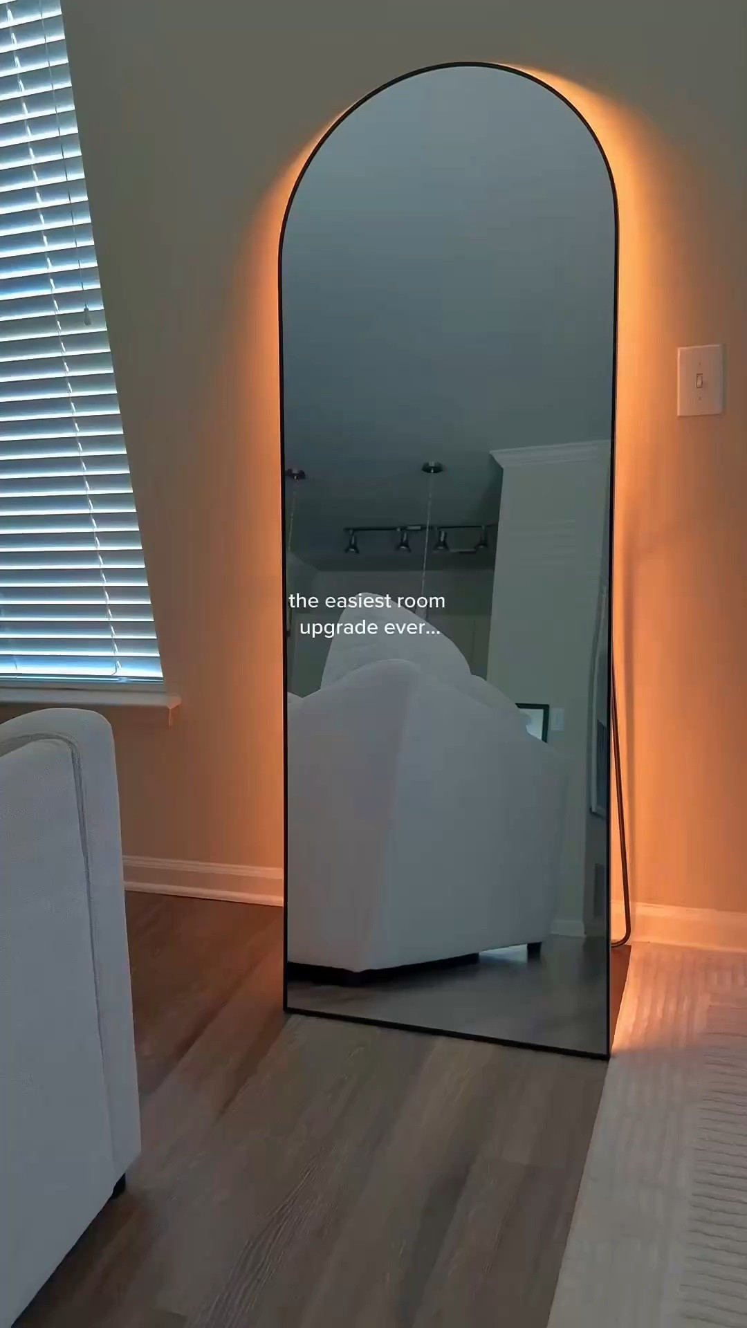 Why didn't I do this sooner? ✨
I added color-changing LED lights behind my arched mirror and instantly transformed the entire vibe of my room. The best part? I can control everything from my phone, change the colors to match my mood, and even sync it to music for the perfect ambiance.
Definitely one of my favorite budget-friendly home upgrades yet.💕

#LTKHome #LTKgrwm #LTKvlog