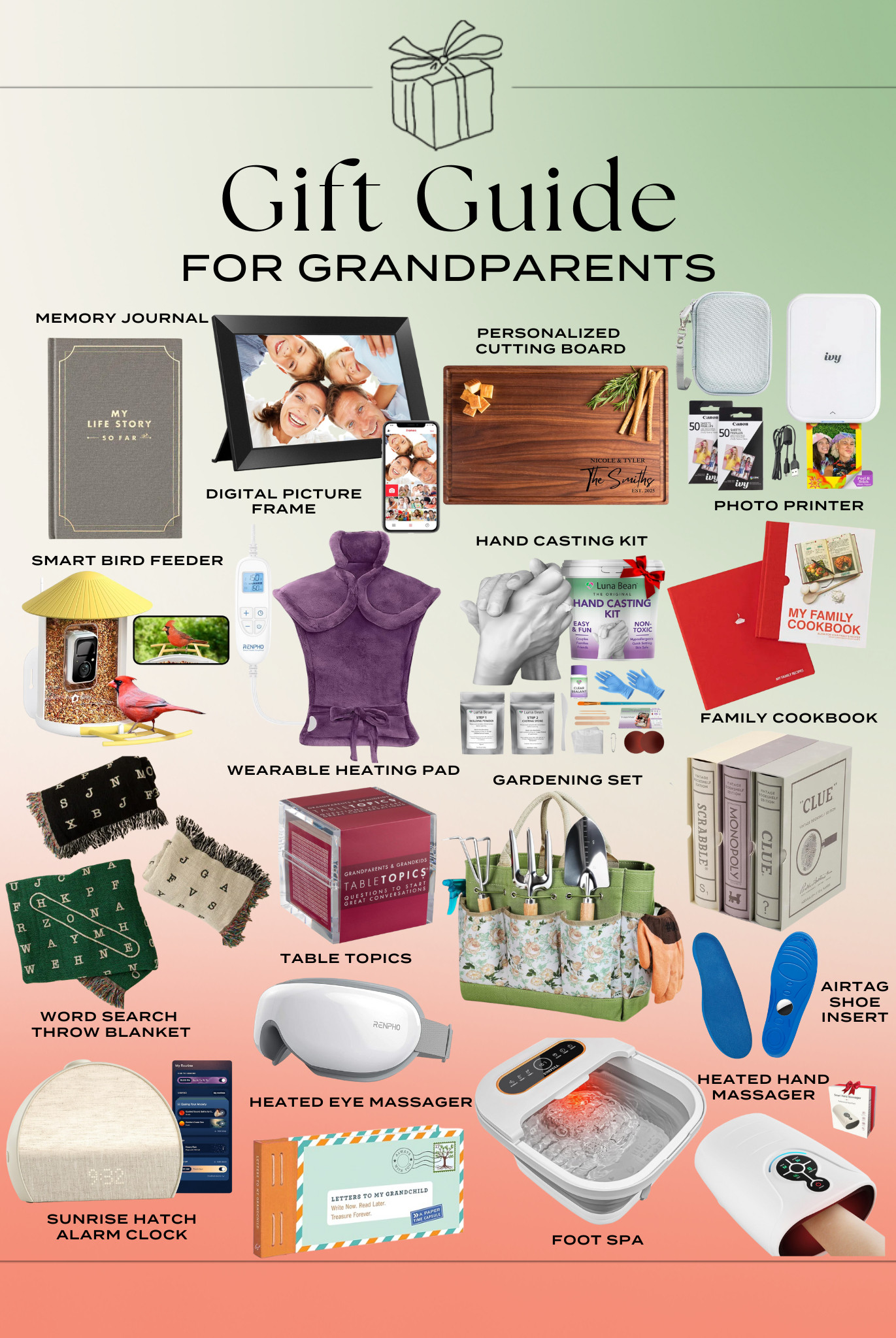 Grandparents deserve the world! ✨❤️Here are thoughtful gifts that say thank you for all the love, stories, and hugs they’ve shared over the years. 

 

#LTKGiftGuide #LTKHome #LTKStyleTip