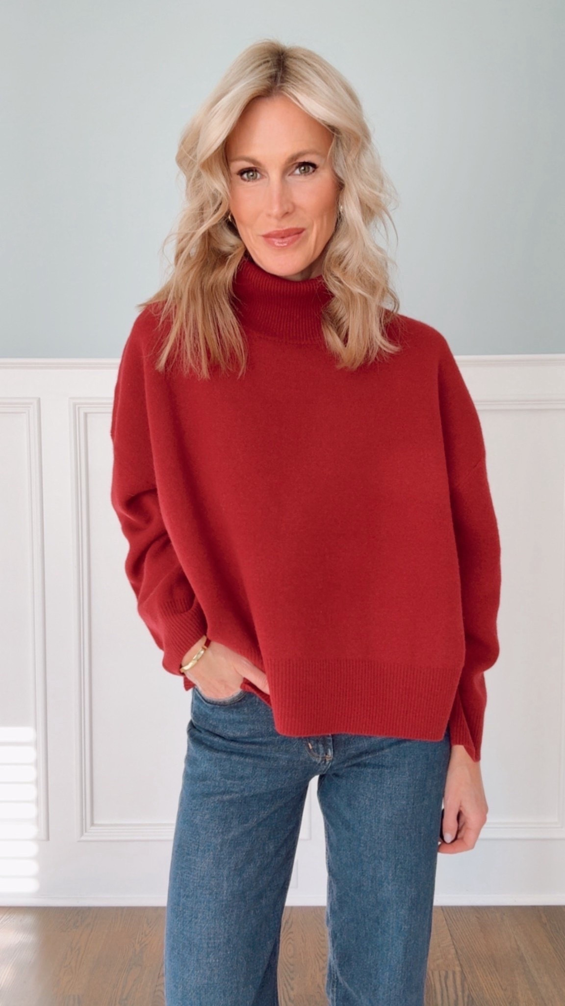 This red sweater is perfect for the holiday season! Make sure to check out all of my favorites this winter in my link below. @freepeople #freepeoplepartner 



#LTKSeasonal #LTKgrwm #LTKootd