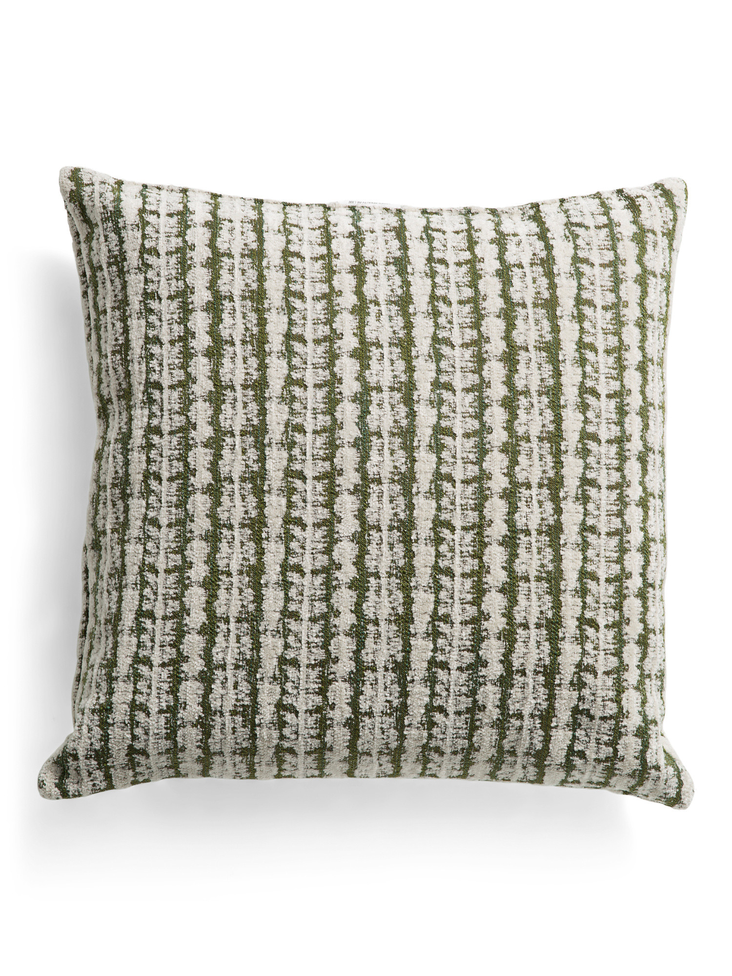 Made In Usa 22x22 Textured Woven Oversized Feather Filled Pillow | TJ Maxx