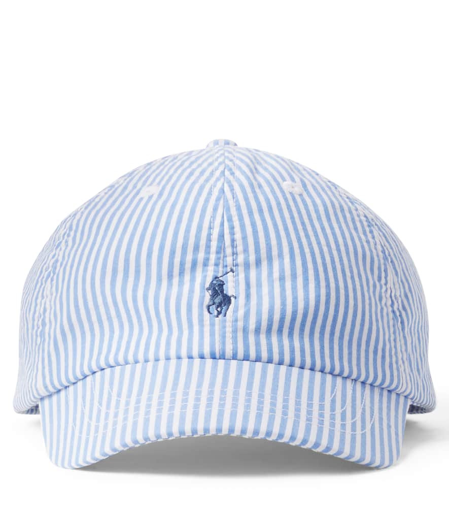 Polo Ralph Lauren Kids Casquette en coton rayée | Mytheresa (INTL)