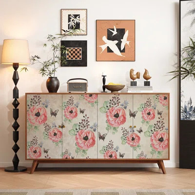 Abishai 59 Wide Solid Wood Sideboard | Wayfair North America