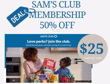 Join Sam’s Club now and get 50% off a Club membership (thru July 31, 2024)

Sams Club Membership Sam’s Club Deal Sam’s Club Coupon 

#LTKFamily #LTKFindsUnder50 #LTKSaleAlert