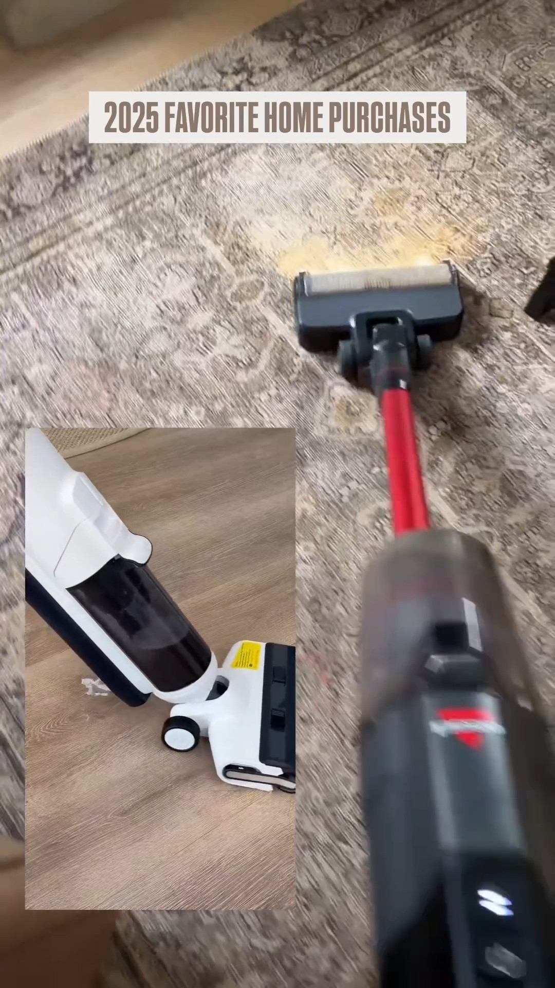 My top two home purchases in 2025
This wet mop, vacuums, and mops at the same time. And this Bissell vacuum is phenomenal I use it at least twice a day and it tackles dog hair effortlessly. 


#household #bissell #targetfinds #amazonhome 

#LTKHome #LTKFindsUnder100