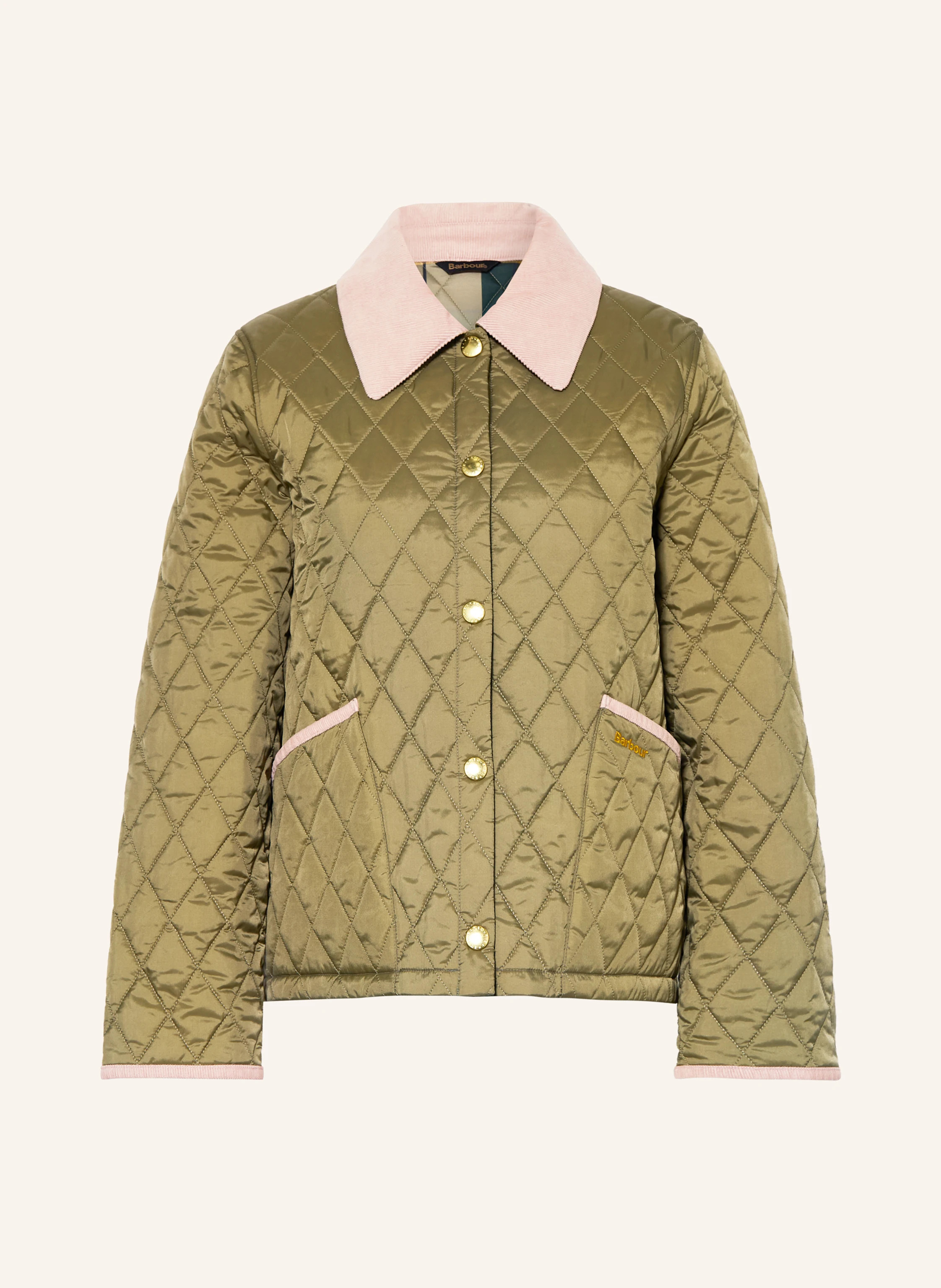 Barbour Steppjacke LIDDESDAL in rosé / braun | Breuninger (DACH)