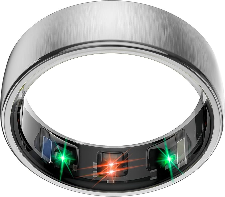 Smart Health Ring Sleep Health Tracker for Women Men with Heart Rate, Blood Oxygen, Sleep Monitor... | Amazon (US)