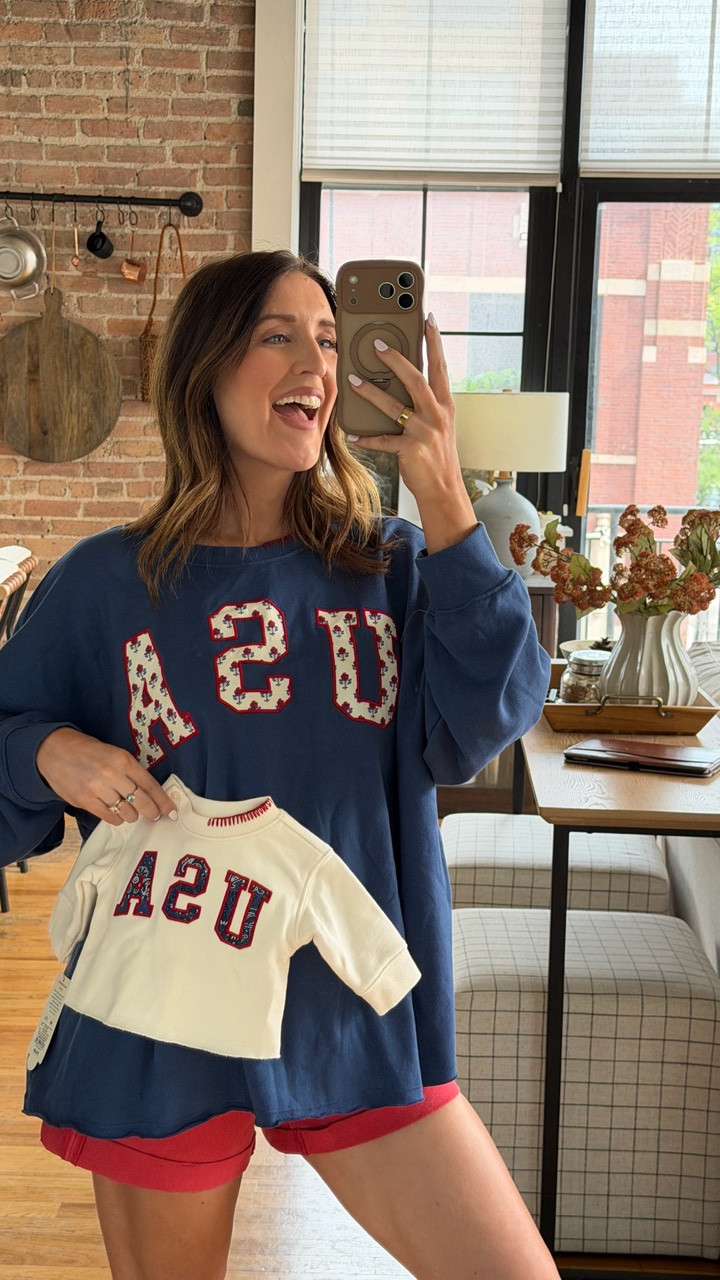 Matching USA sweatshirts from @Target

#LTKootd #LTKSaleAlert #LTKSeasonal