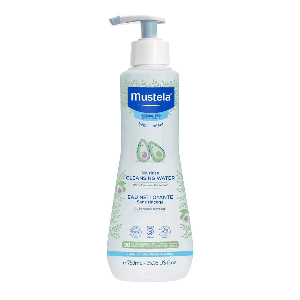 Mustela No Rinse Cleansing Baby Micellar Water | Target