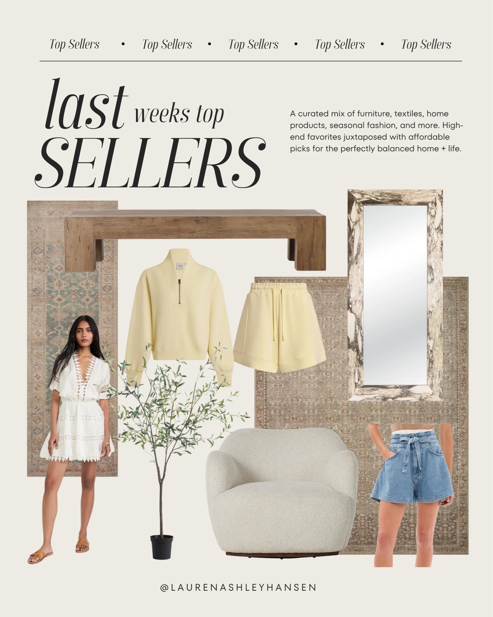 A curated mix of furniture, textiles, home products, seasonal fashion, and more. High-end favorites juxtaposed with affordable picks for the perfectly balanced home + life.

#LTKHome #LTKSaleAlert #LTKootd