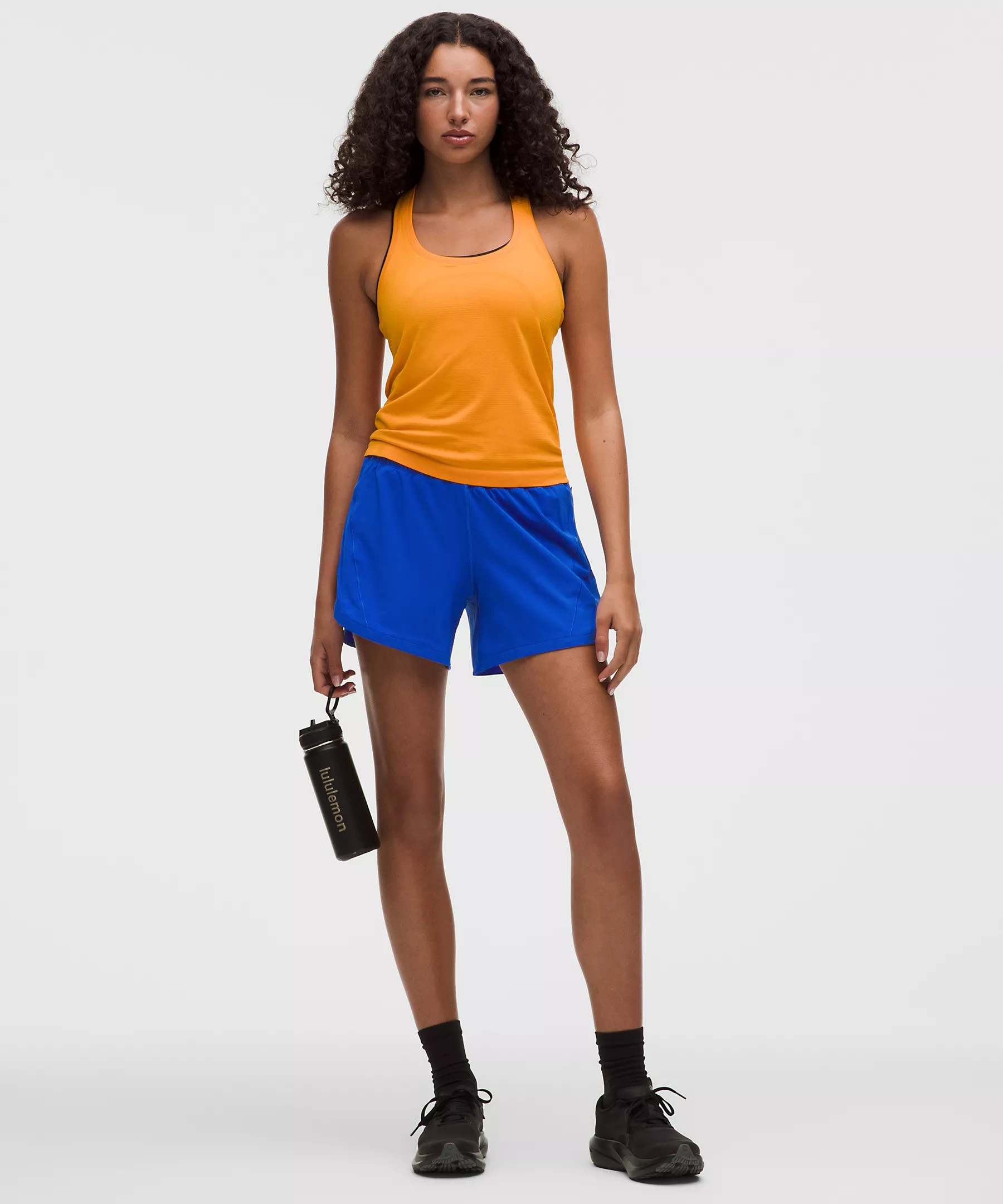 Track That High-Rise Lined Short 5" | Lululemon (US)