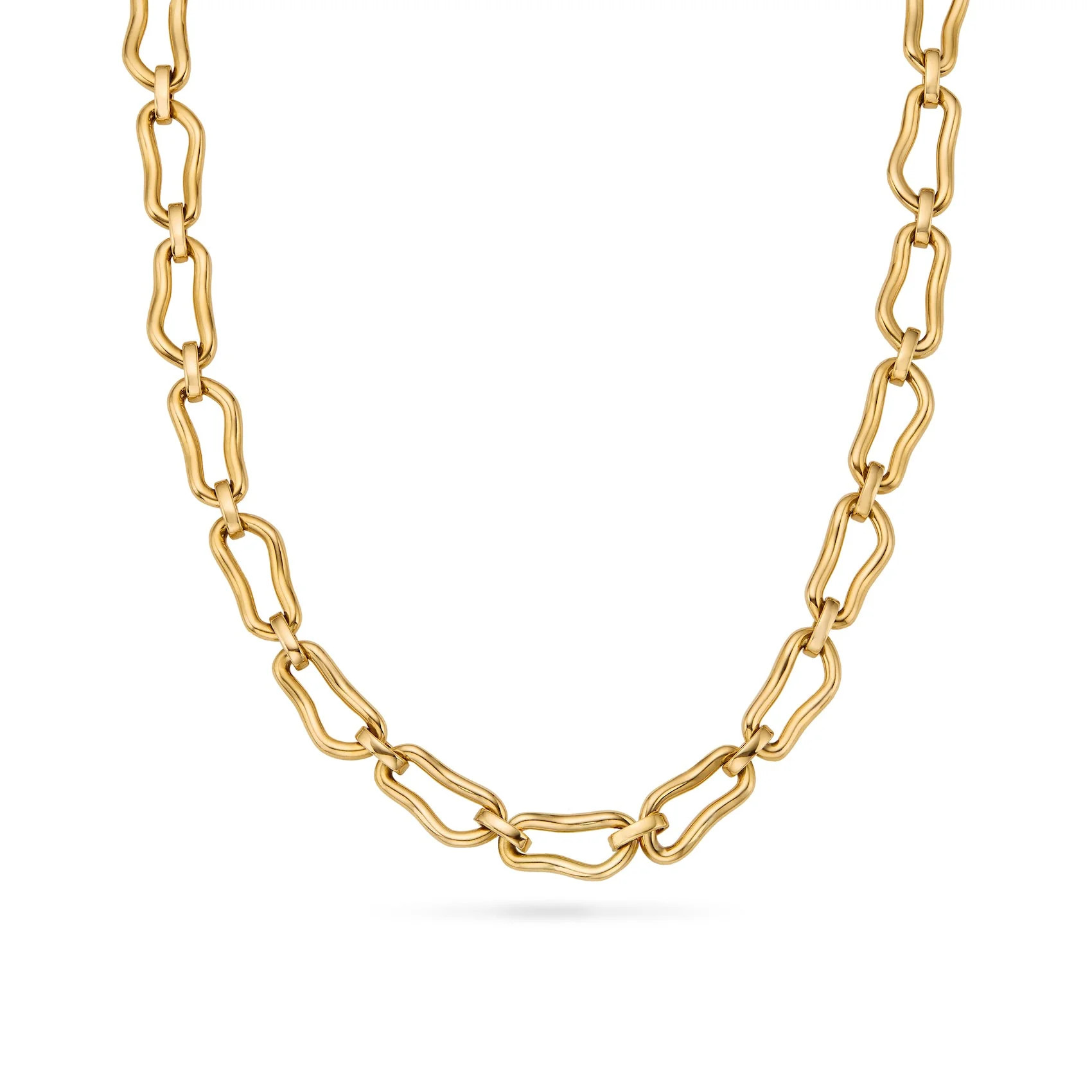 Molten Link Necklace (Gold) | Abbott Lyon