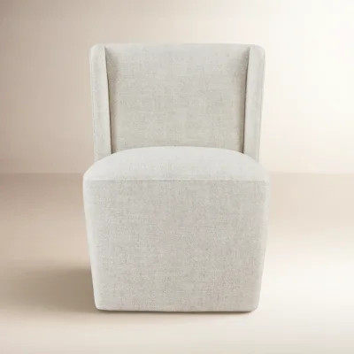 Ardeth Polyester Blend Side Chair With Caster | Wayfair North America