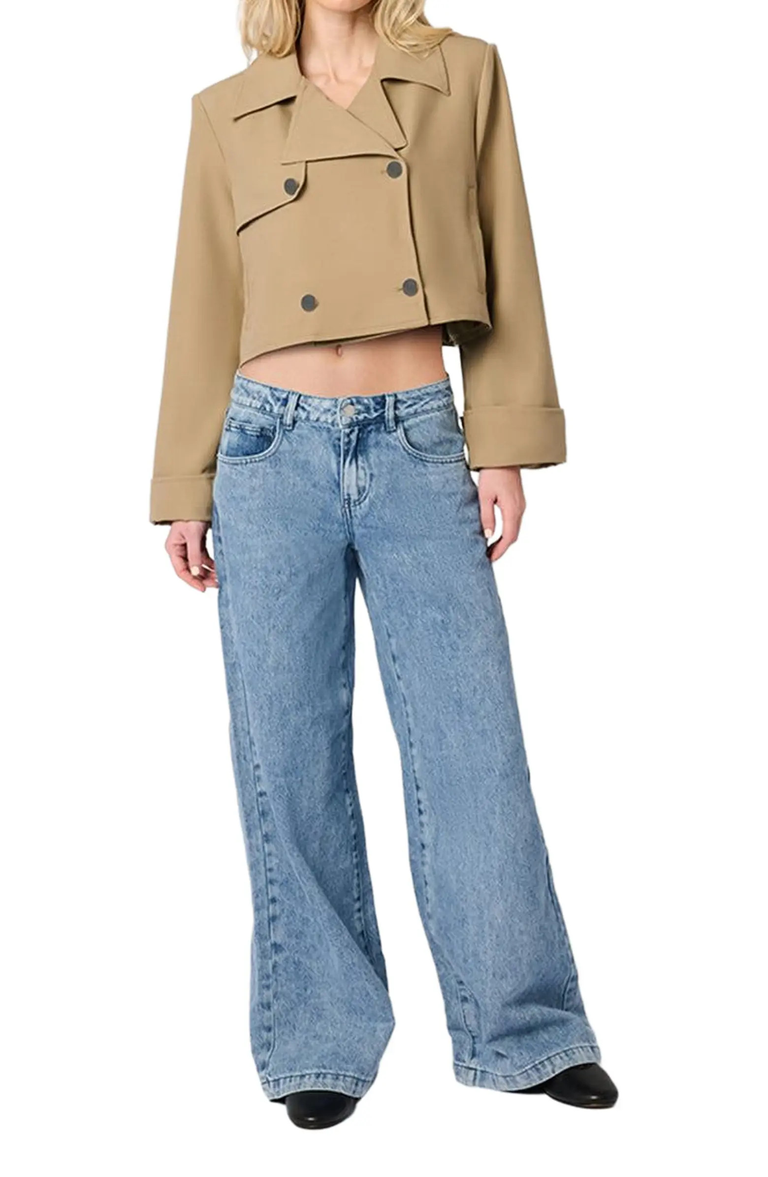 Cropped Trench Coat | Nordstrom