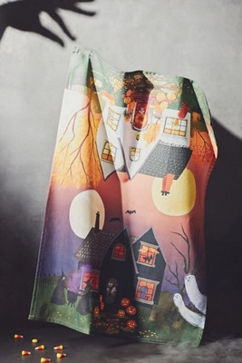 Haunted House Dish Towel | Anthropologie (US)
