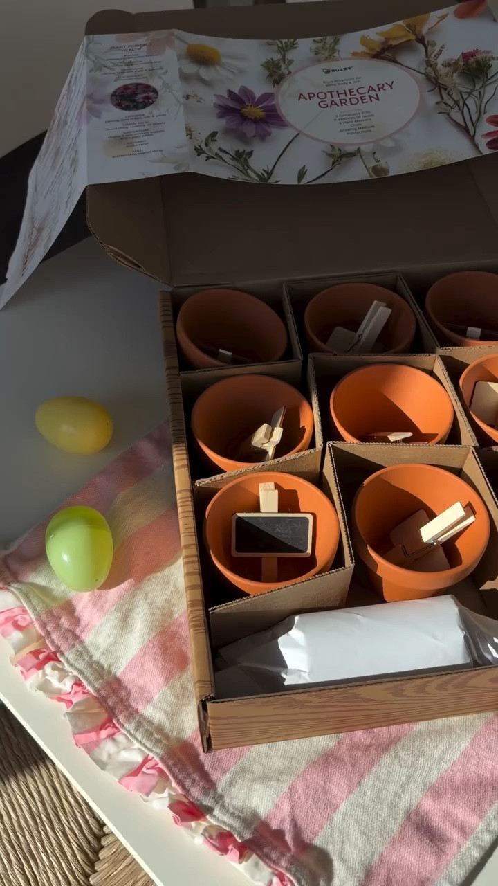 The most beautiful little apothecary gardening kit came in the mail and just when it was starting to feel like spring; today we finally had some snow — Utah weather 👍😆

I am SO excited to start growing things again and this little kit has everything for a joyful, and stress-free gardening experience. They’re perfect for first-time and casual gardeners who want simple success and tiny wins 🙌

This made me so happy opening up, I feel like this would make a really perfect gift for someone too 🌱 Honey and lil bro were pretty excited about it too 👦🐶

I also love that all the seeds are non-gmo 💚 Are you planning on gardening this year too? Let me know in the comments and follow @buzzyseeds for more info! 🐝
.
.
.
.
Ad | @buzzyseeds @stackinfluence #buzzyseeds #buzzyseedspartner #springgardening #seedsowing #seedsofhope