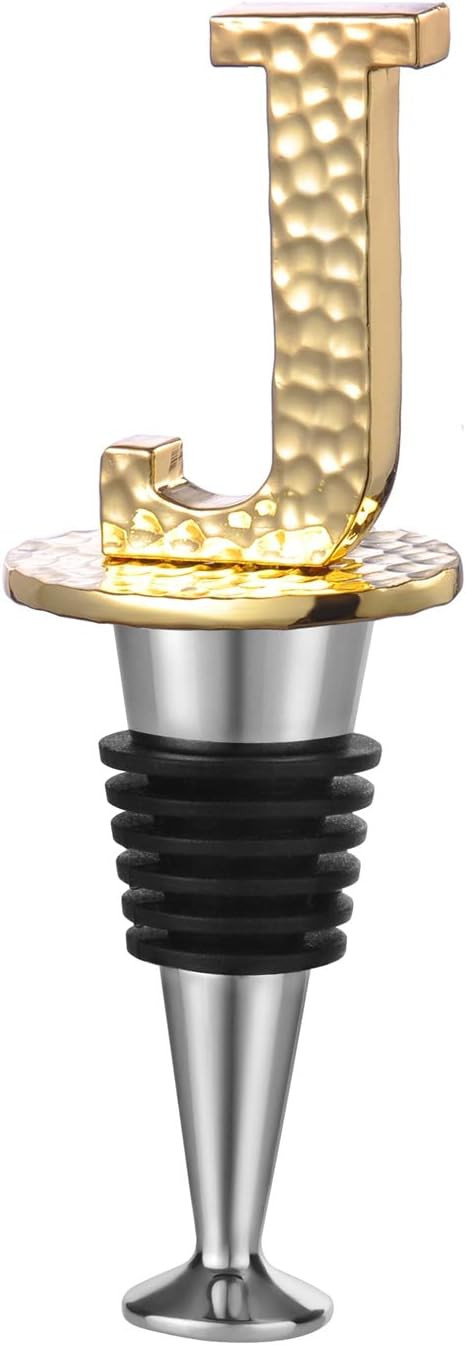Miicol Wine Bottle Stopper, Prosecco Stopper, Gold Wine Stopper, Personalised Champagne Stopper, ... | Amazon (US)