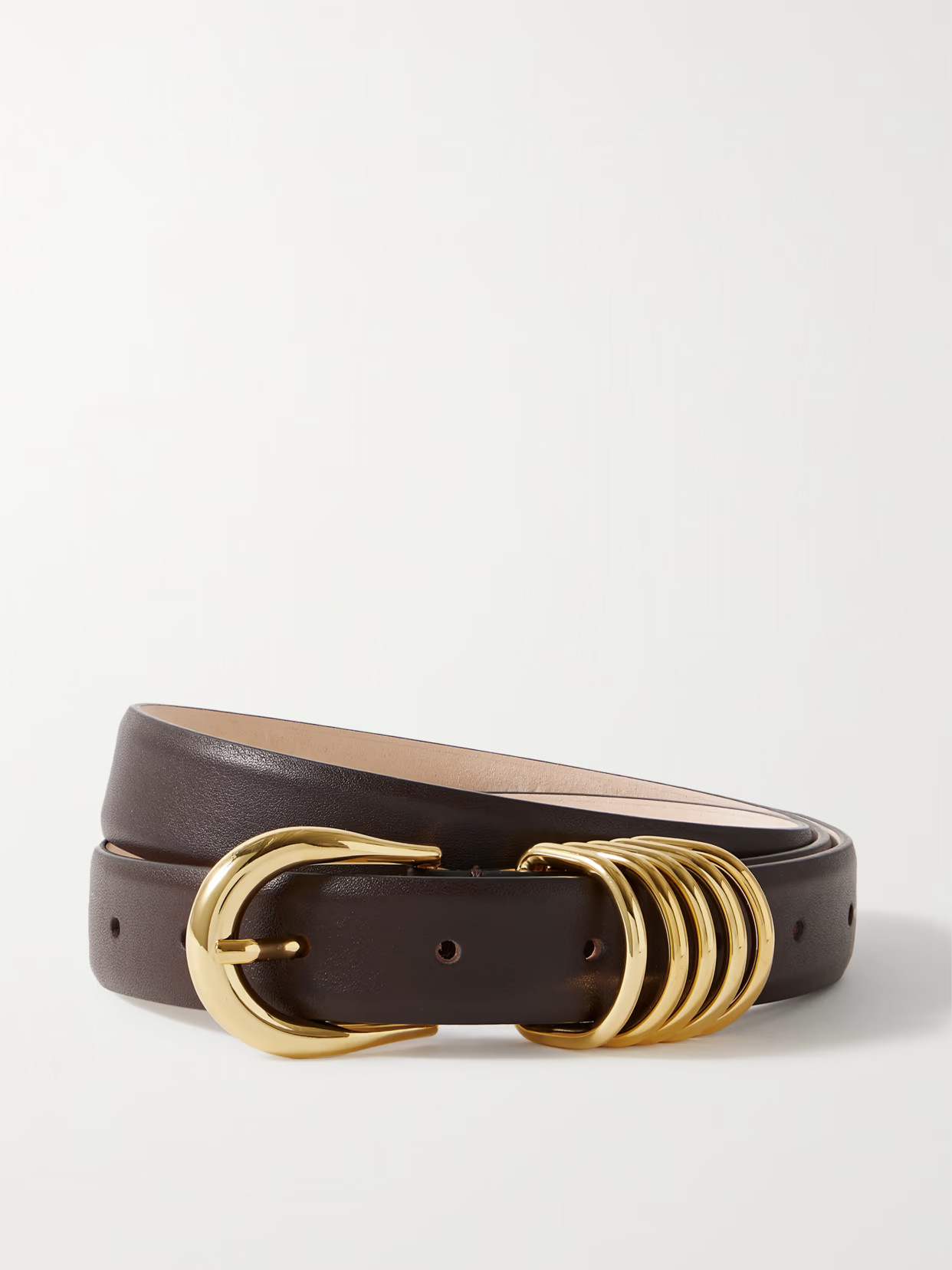 Déhanche - Hollyhock Leather Belt - Brown | NET-A-PORTER (UK & EU)
