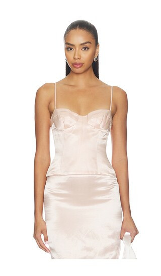 Camila Coelho Mireya Top in Pink. - size XXS | Revolve Clothing (Global)
