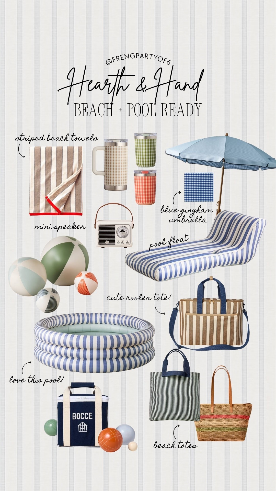 New Hearth and Hand launching tomorrow (Sunday 4/19). Loving these summer beach/pool goodies!

#LTKSeasonal #LTKHome #LTKSwim