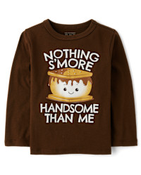 Baby And Toddler Boys S'more Handsome Graphic Tee - hedgehog | The Children's Place