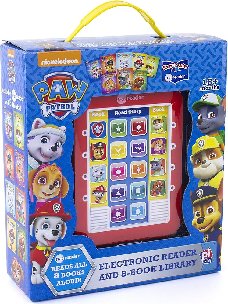 Amazon.com: Nickelodeon Paw Patrol Chase, Skye, Marshall, and More! - Me Reader Electronic Reader... | Amazon (US)