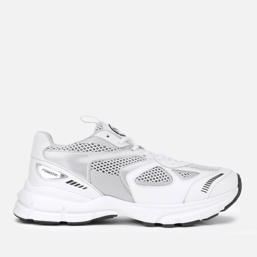 Axel Arigato Men's Marathon Chunky Running Style Trainers - White/Silver | Coggles (Global)
