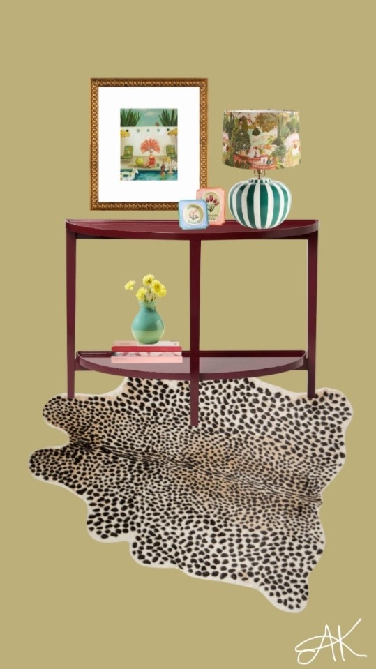 I am really into this red lacquer table from Target right now. And then throw in some interesting color and patterns for a fun entry way!

#LTKdayinmylife #LTKHome #LTKFindsUnder100