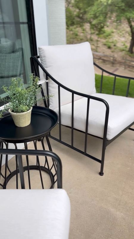Both of these cute outdoor sets are from Walmart! 🤯 This modern patio conversation set has such high end style and is on sale for $274! And I love it paired with this nostalgic, more traditional front porch bistro set that’s under $200 and has such cute style!

#LTKSeasonal #LTKhome #LTKsalealert