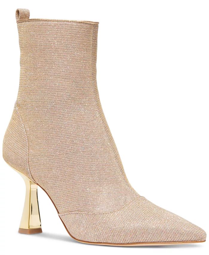 Women's Clara Side-Zip Pointed-Toe Heeled Dress Booties | Macy's