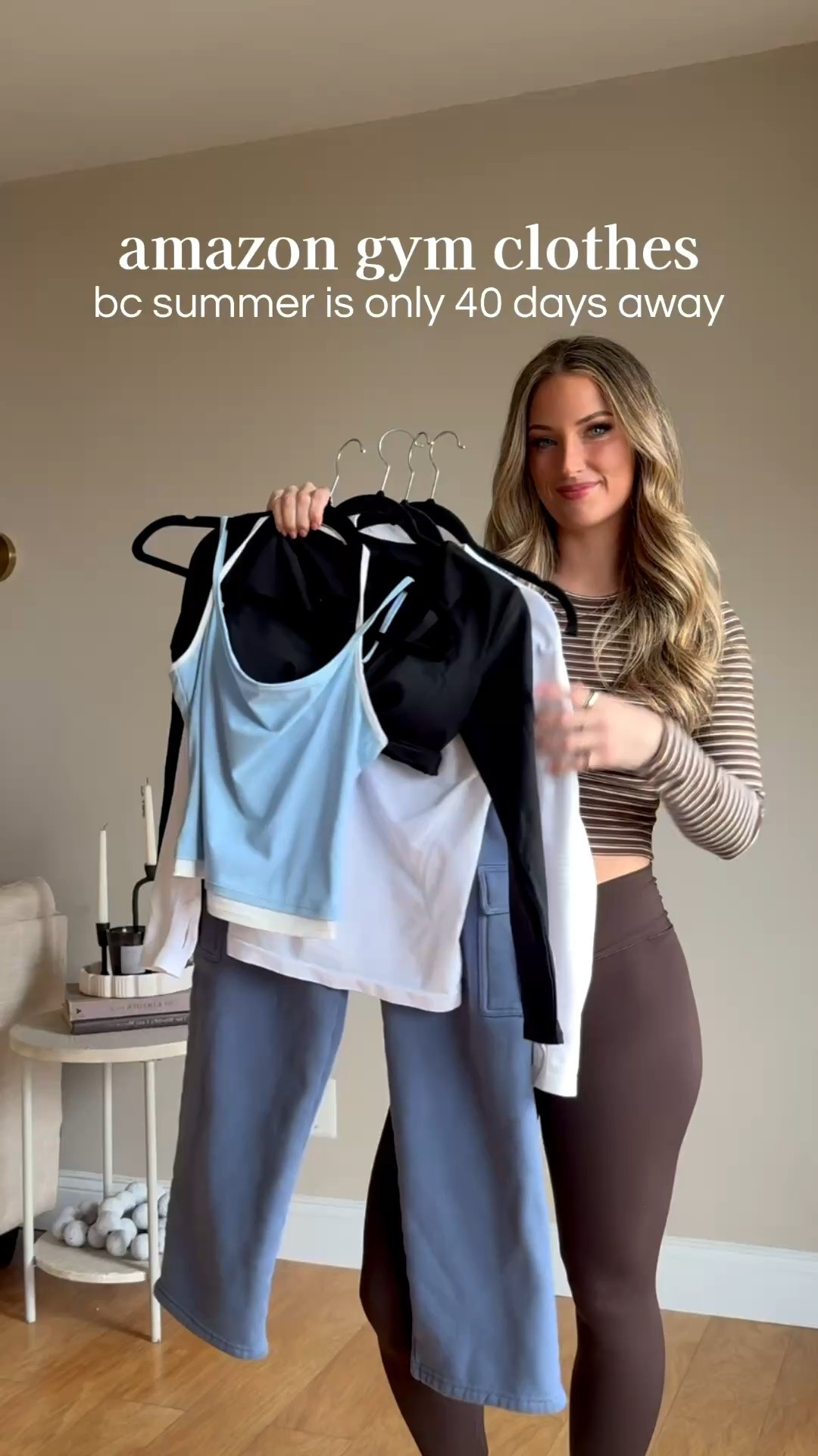 HOW is it summer already?! Just stocked up on some amazon gym clothes to keep me motivated!

All on my sf under: GYM CLOTHES 💪👟

#amazonfashion #amazontryon #amazonfinds #amazongymclothes #gymoutfit

#LTKootd #LTKfitnessgoals