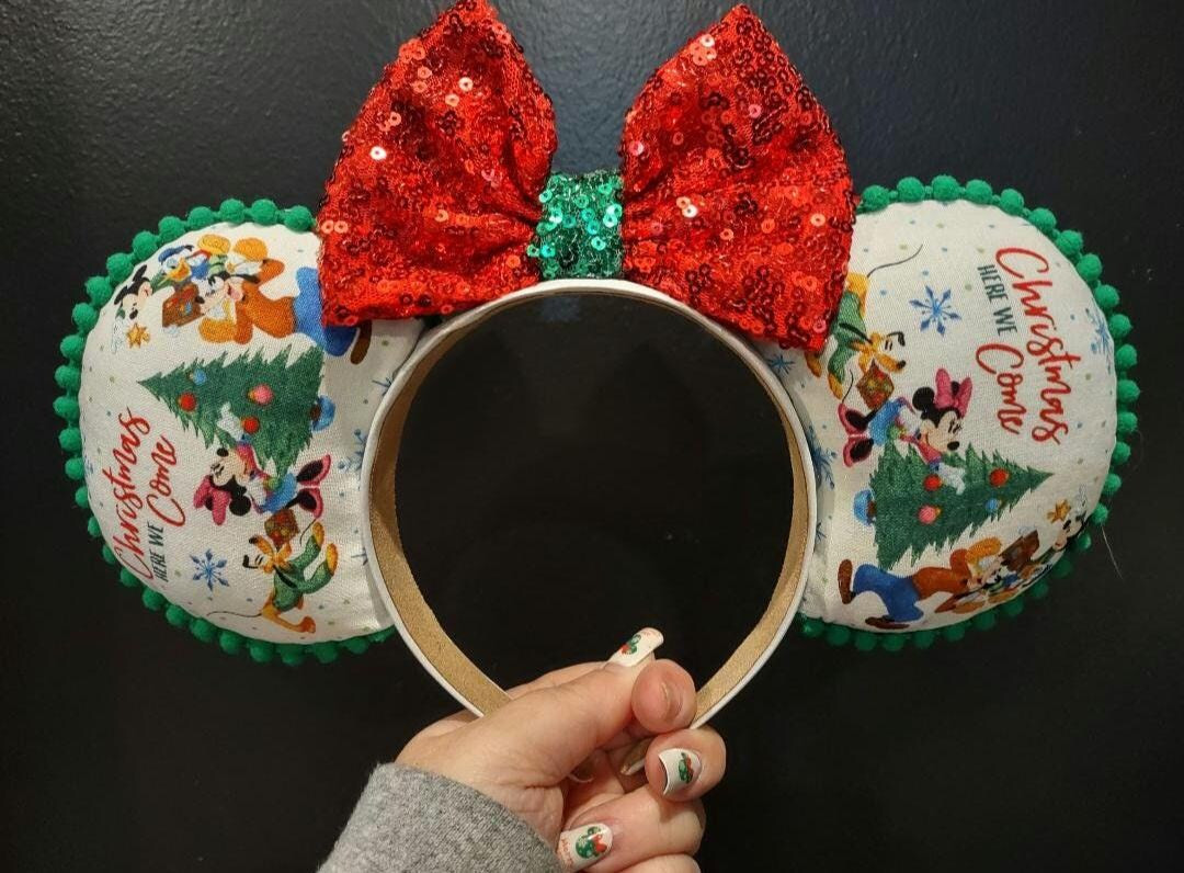 Mickey and Friends Christmas tree Minnie mouse Mickey mouse ears | Etsy (US)