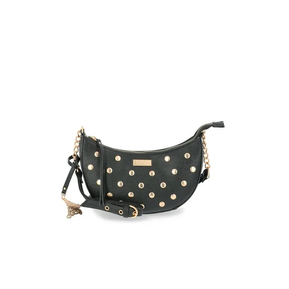 Jessica Simpson Women's Blanche Studded Crossbody Handbag, Meteorite | Walmart (US)