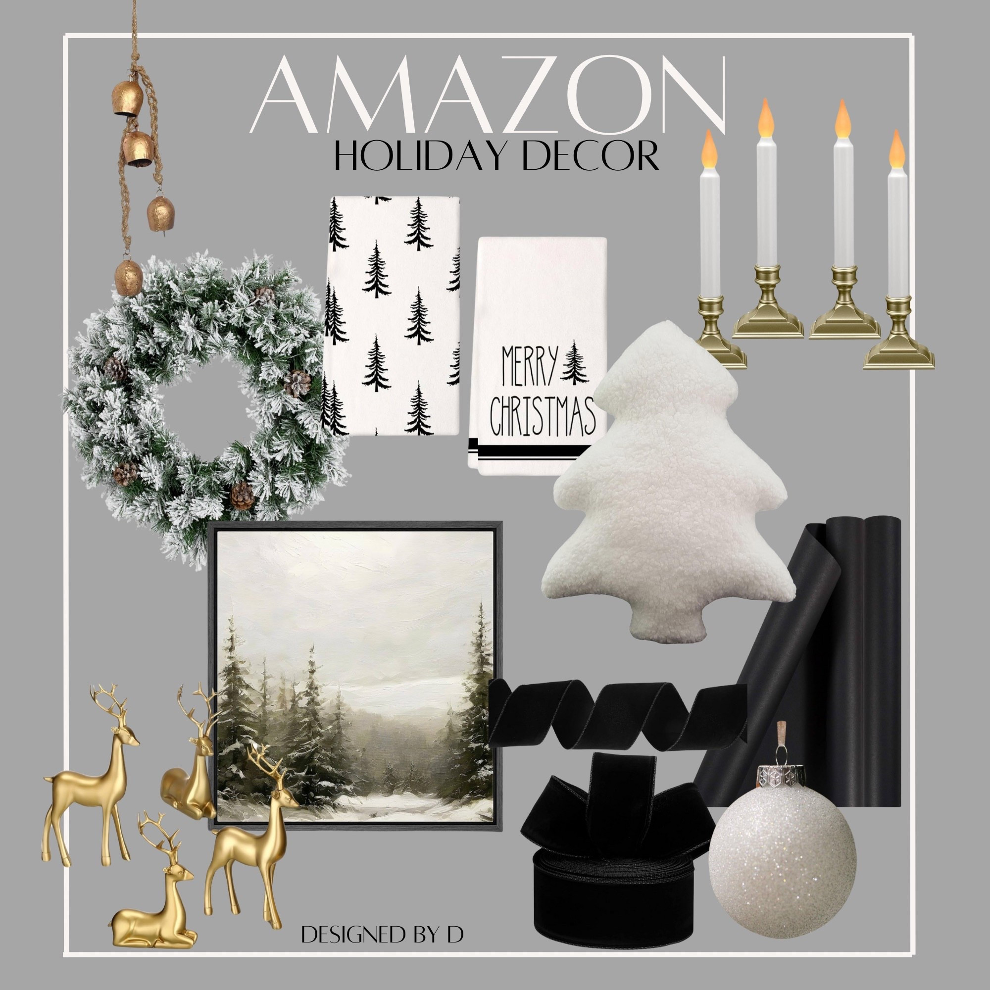 Amazon Holiday Decor

#LTKFindsUnder50 #LTKSeasonal #LTKHome
