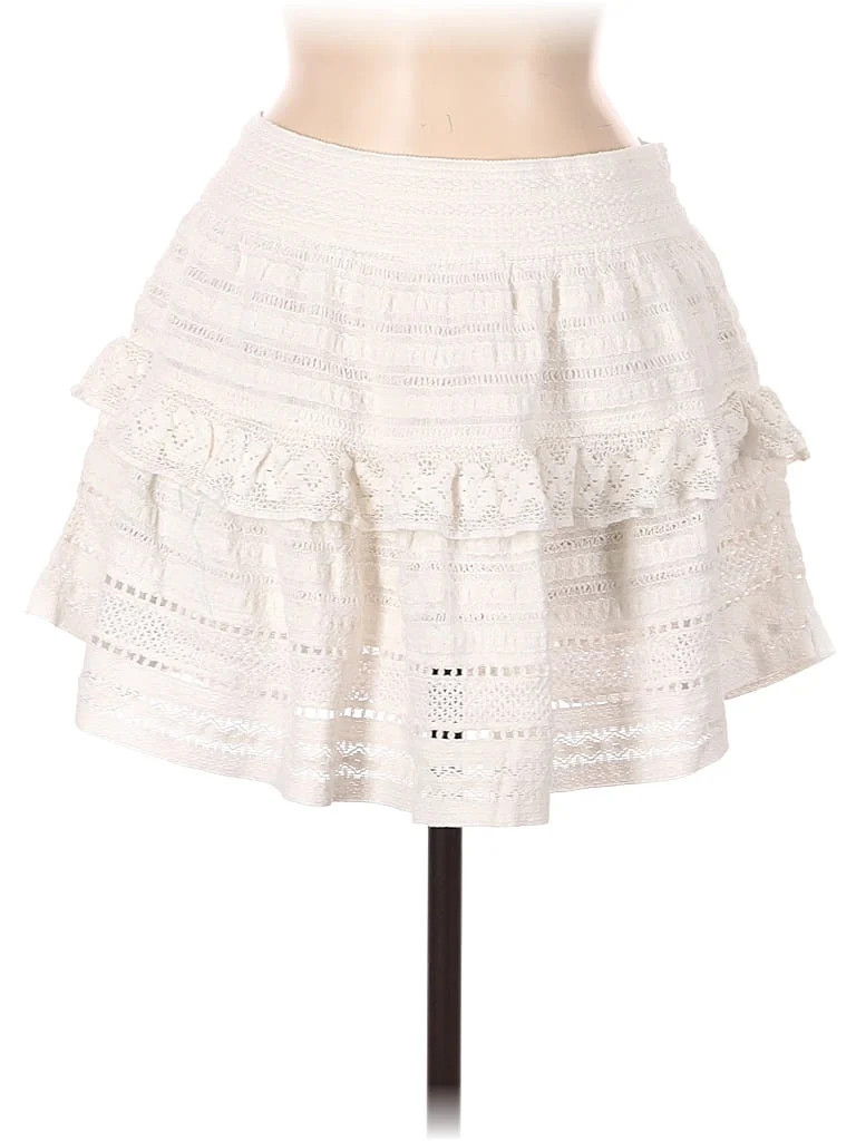 Aerie Casual Skirt: White Bottoms - Size Medium | ThredUp