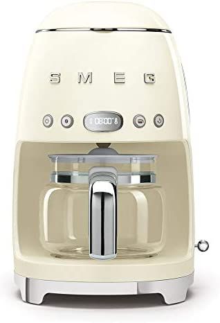 Smeg Retro Style Coffee Maker Machine, 17.3 x 12.8 x 11.3, Cream | Amazon (US)