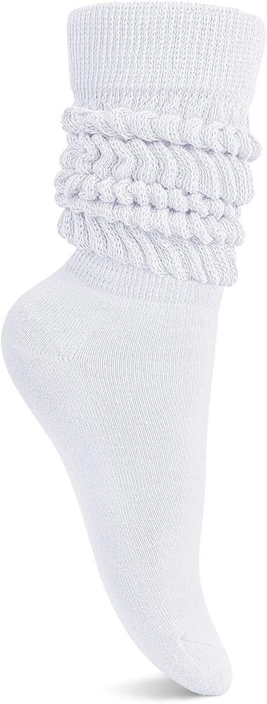 Slouch Socks:Comfy to Wear:The women' s Slouchy Socks made of made of premium cotton blended mate... | Amazon (US)