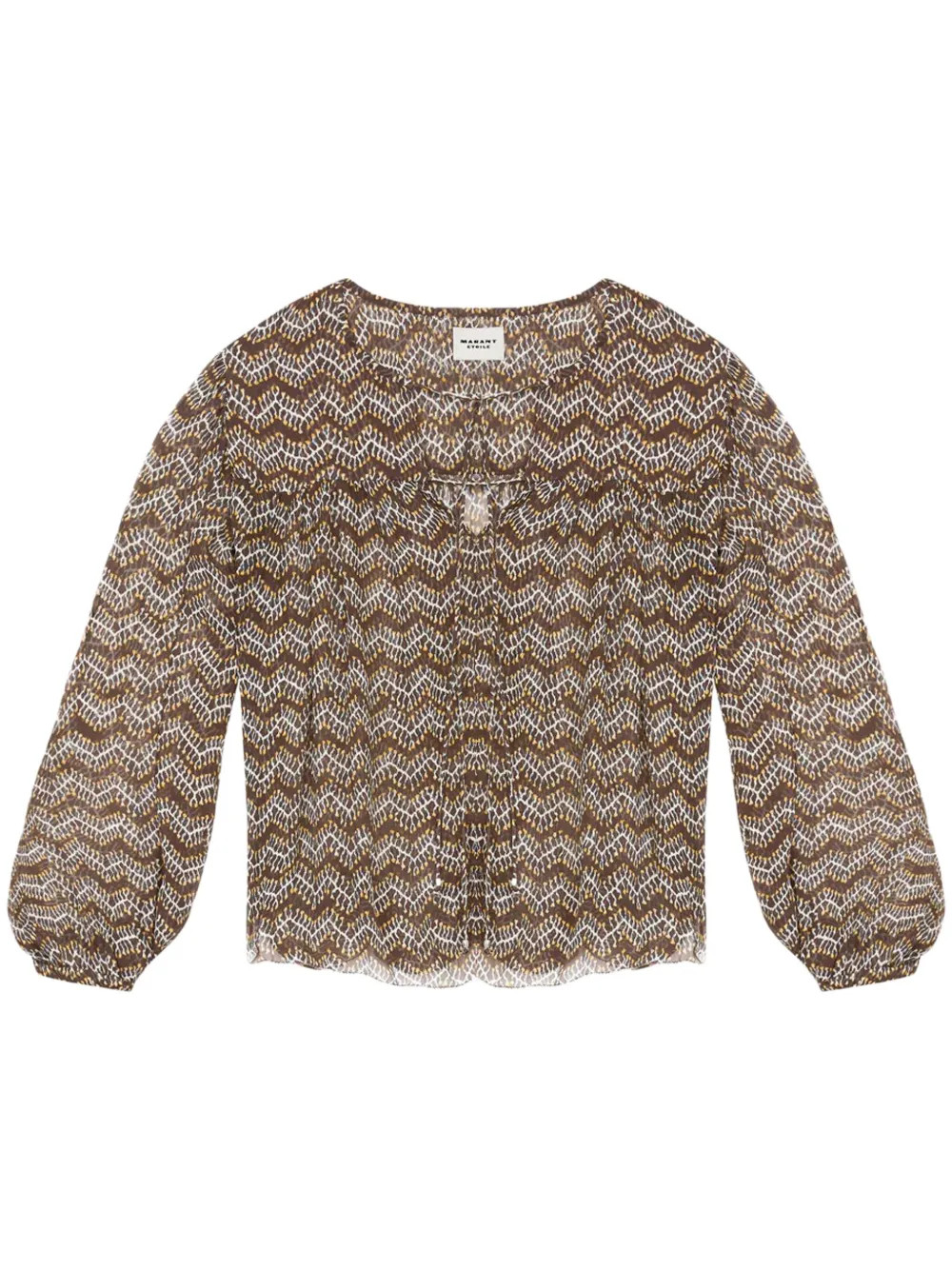 MARANT ÉTOILE Advika Top  | Black | FARFETCH ES | Farfetch Global