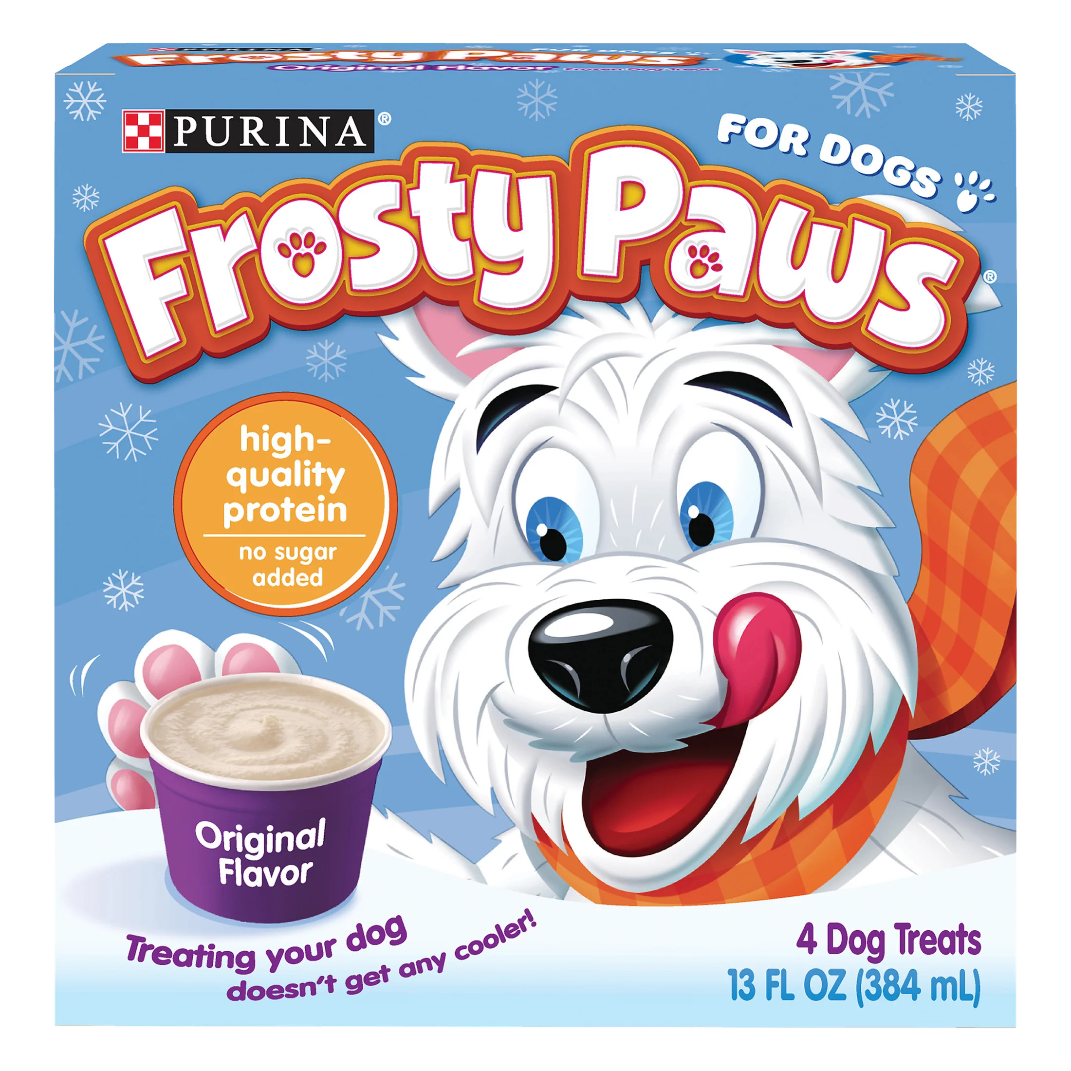 Purina Frosty Paws Original Flavor Frozen Dog Treats, 4 Count | Walmart (US)