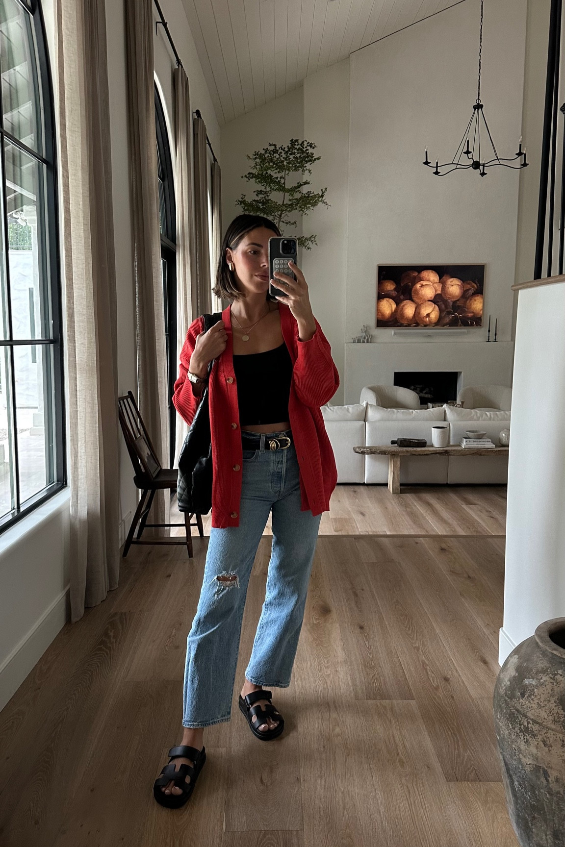 Hermes dupes that I’m into. Size medium in cardigan 