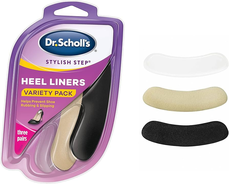 Dr. Scholl's Foam Heel Liners Inserts Helps Prevent Uncomfortable Shoe Rubbing at The Heel and He... | Amazon (US)