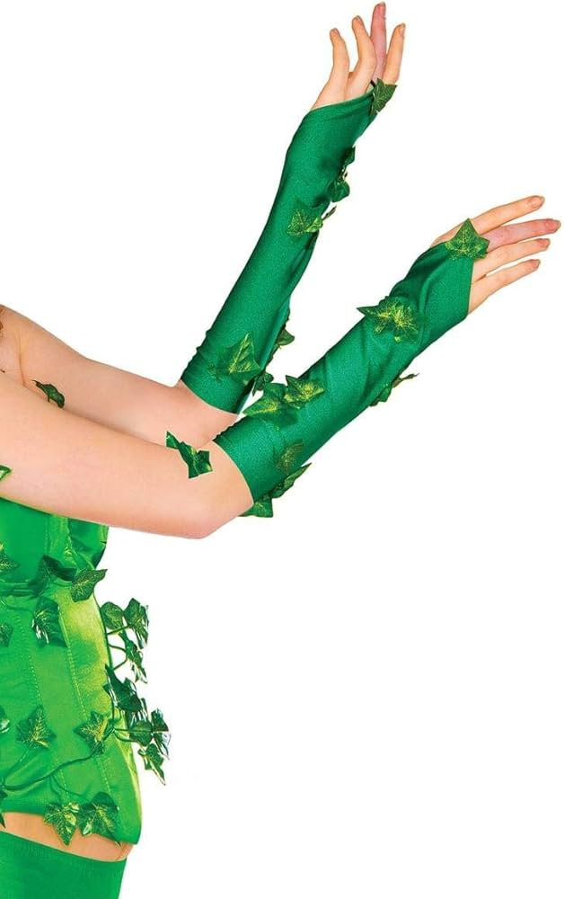 Rubie's 38033_NS 38033 Women's DC Comics Poison Ivy Glovelette Costume, One Size, Green | Amazon (US)