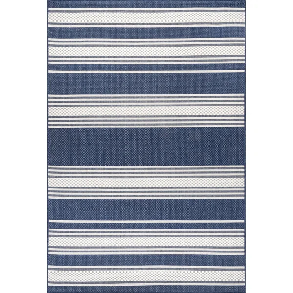 Romy Striped Indoor/Outdoor Area Rug | Wayfair North America